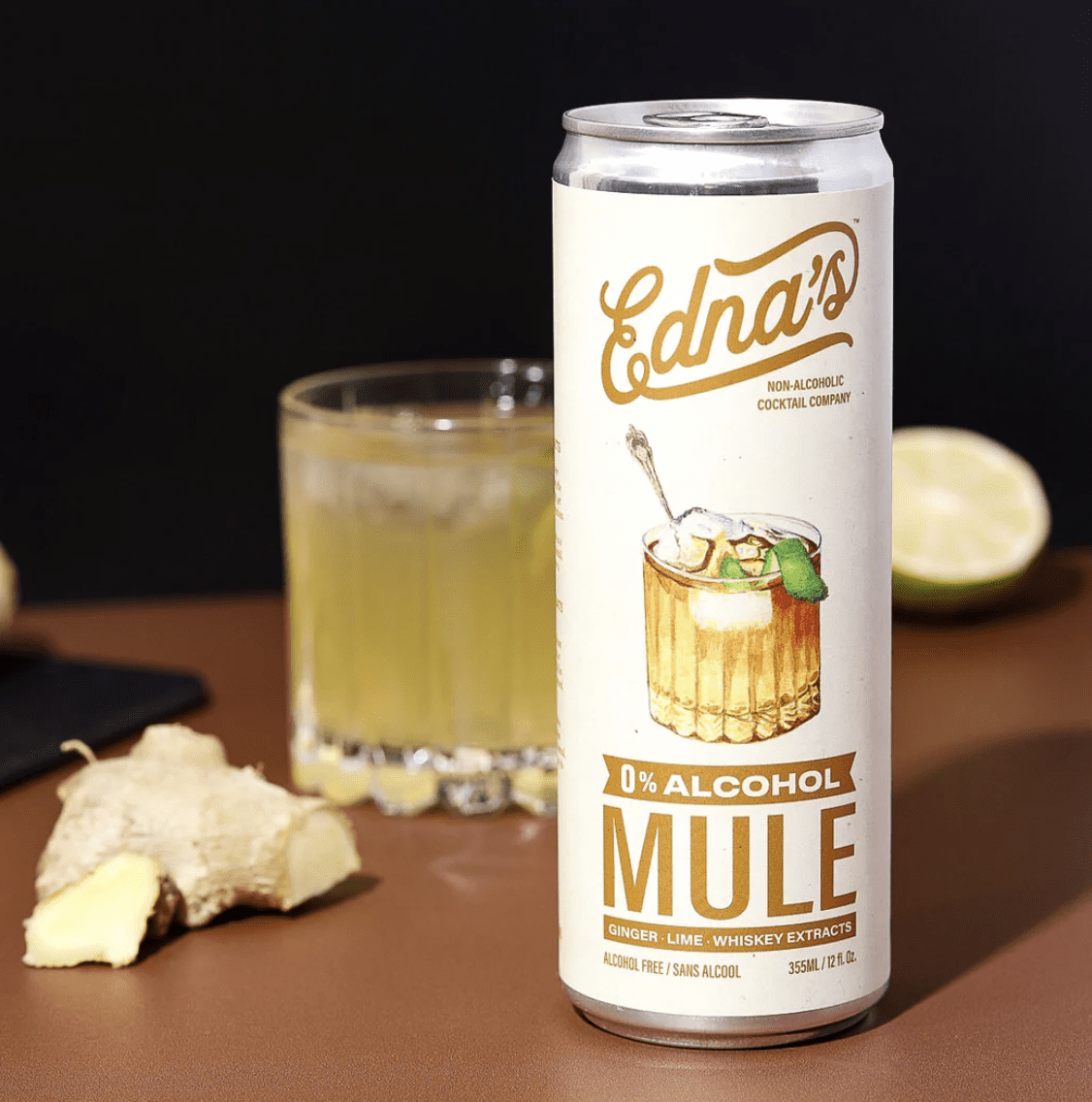 Edna's non-alcoholic mule mocktail